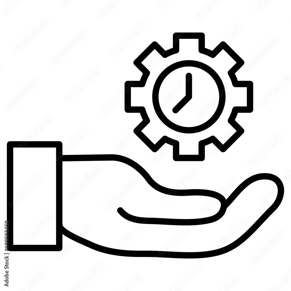 Time Management Icon of Human Resource iconset. Time Management Icon of Human Resource iconset.