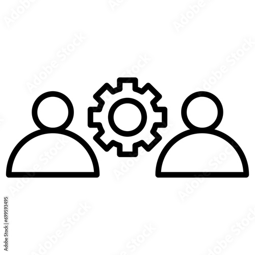 Management Team Icon of Human Resource iconset.