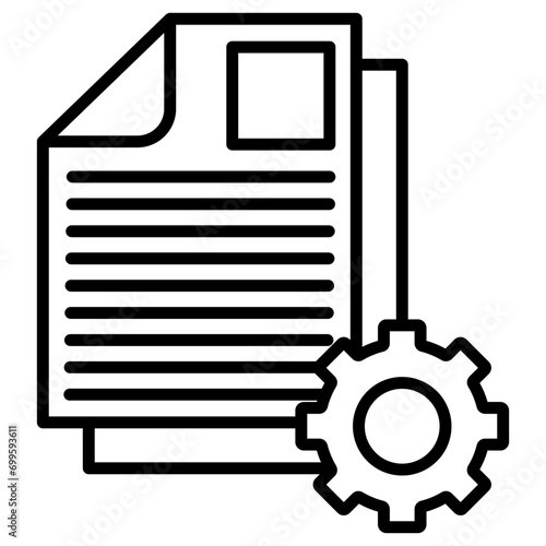 Documents Management Icon of Human Resource iconset.