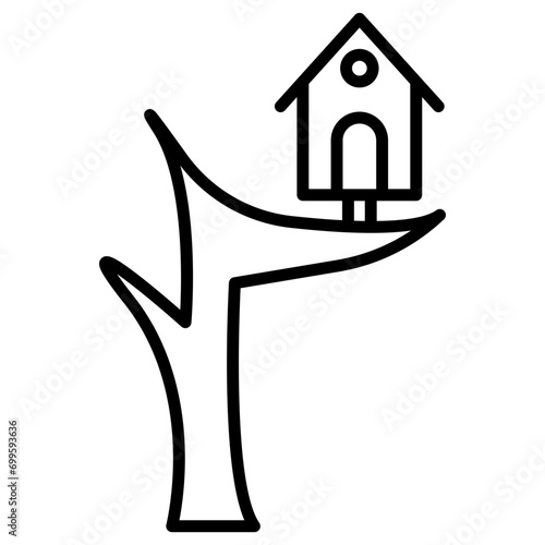 Bird House Icon of Farming iconset.