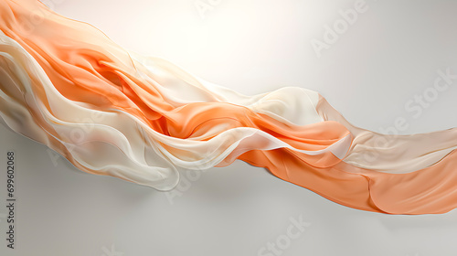 Silks. Abstract background of complementary soft colors.