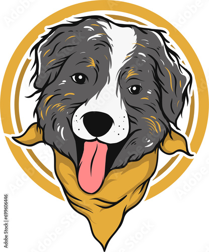 illustration of a dog (ID: 699606446)