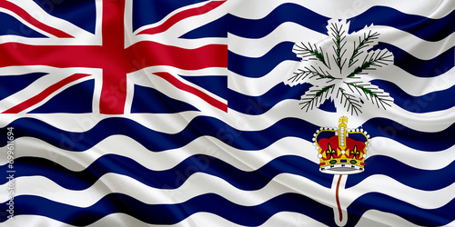 national flag of Britannic Land of Ocean photo