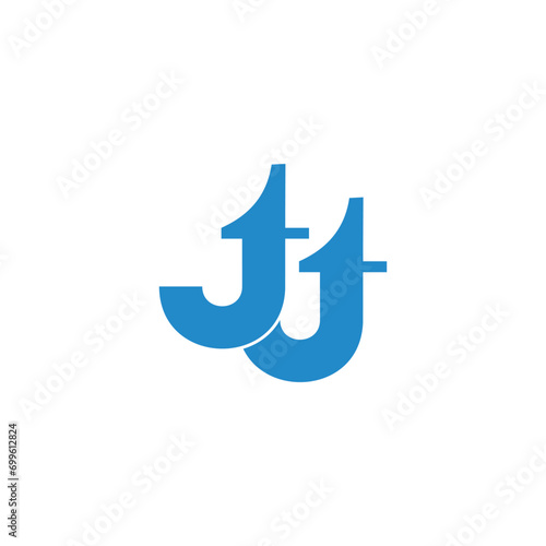 letter jj simple linked font logo vector Free Download letter jj simple linked font logo vector - GFXLoad