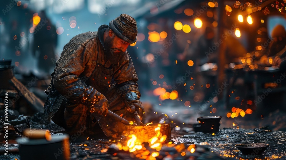 Strike while the iron is hot Strike while the iron is hot