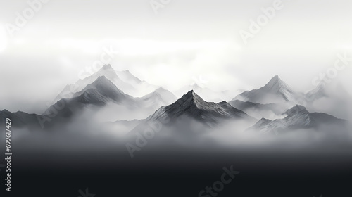 Abstract mountain background,PPT background © jiejie