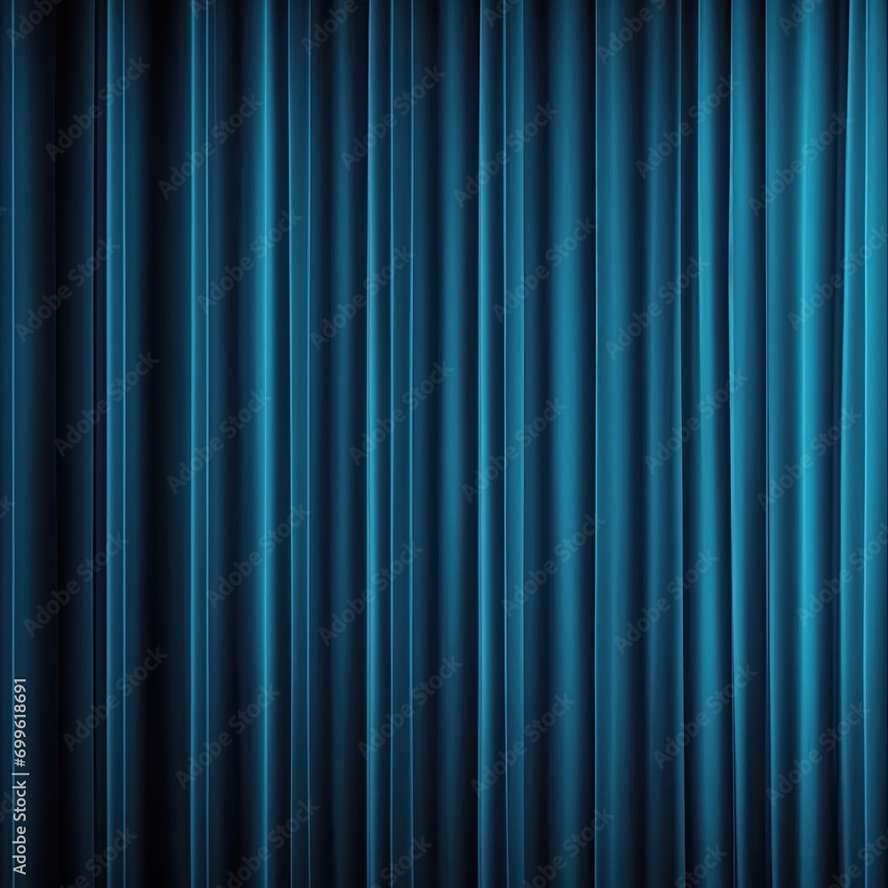 Dark Cyan curtains texture background, wave lines background Dark Cyan curtains texture background, wave lines background