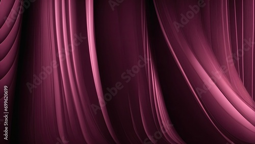 Dark Purple curtains texture background  wave lines background