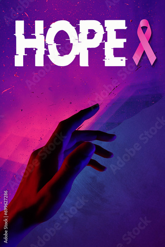 Hope poster for cancer survivors photo