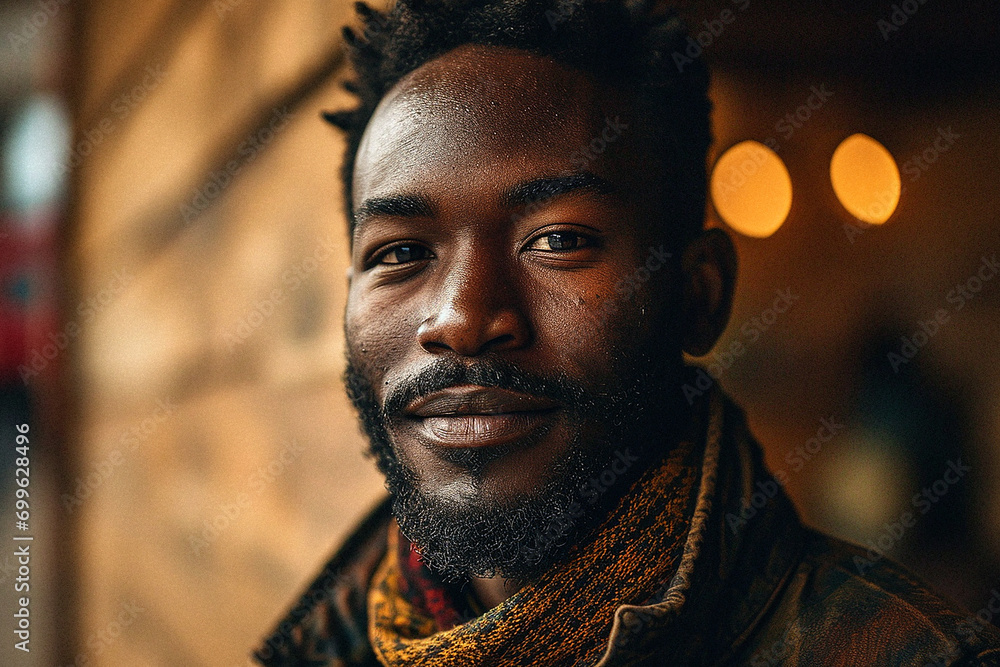 Black man portrait Black man portrait
