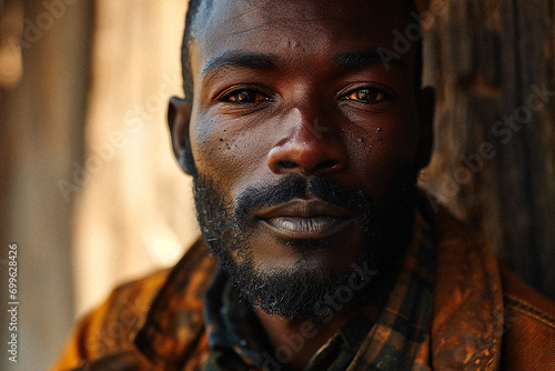 Black man portrait
