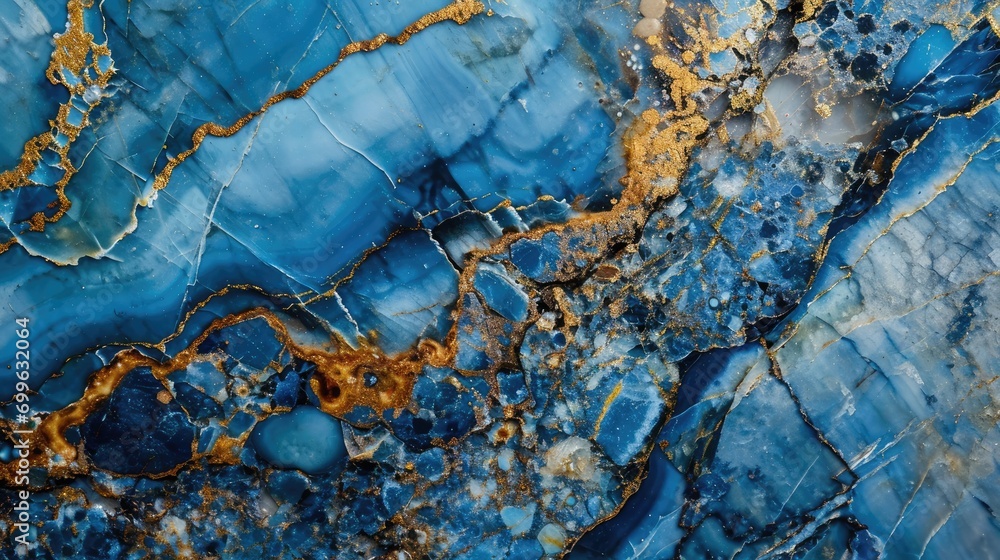 Blue marble texture. Marble background Blue marble texture. Marble background