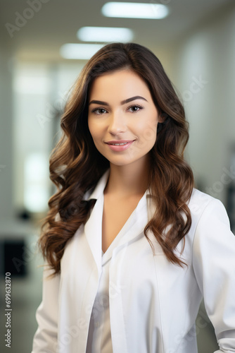 Female pharmacist at her work. © AI_images_for_people