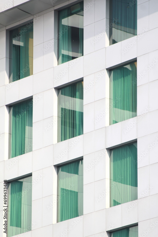 window of the hotel, big building window window of the hotel, big building window