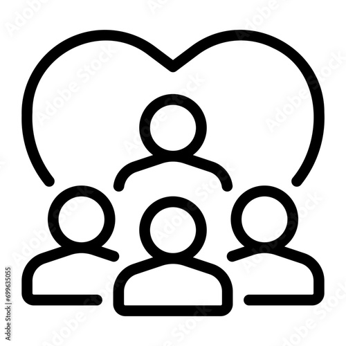 team line icon