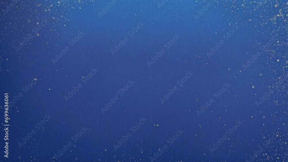Fototapeta premium Blue and Gold Foil Glitter Texture Background