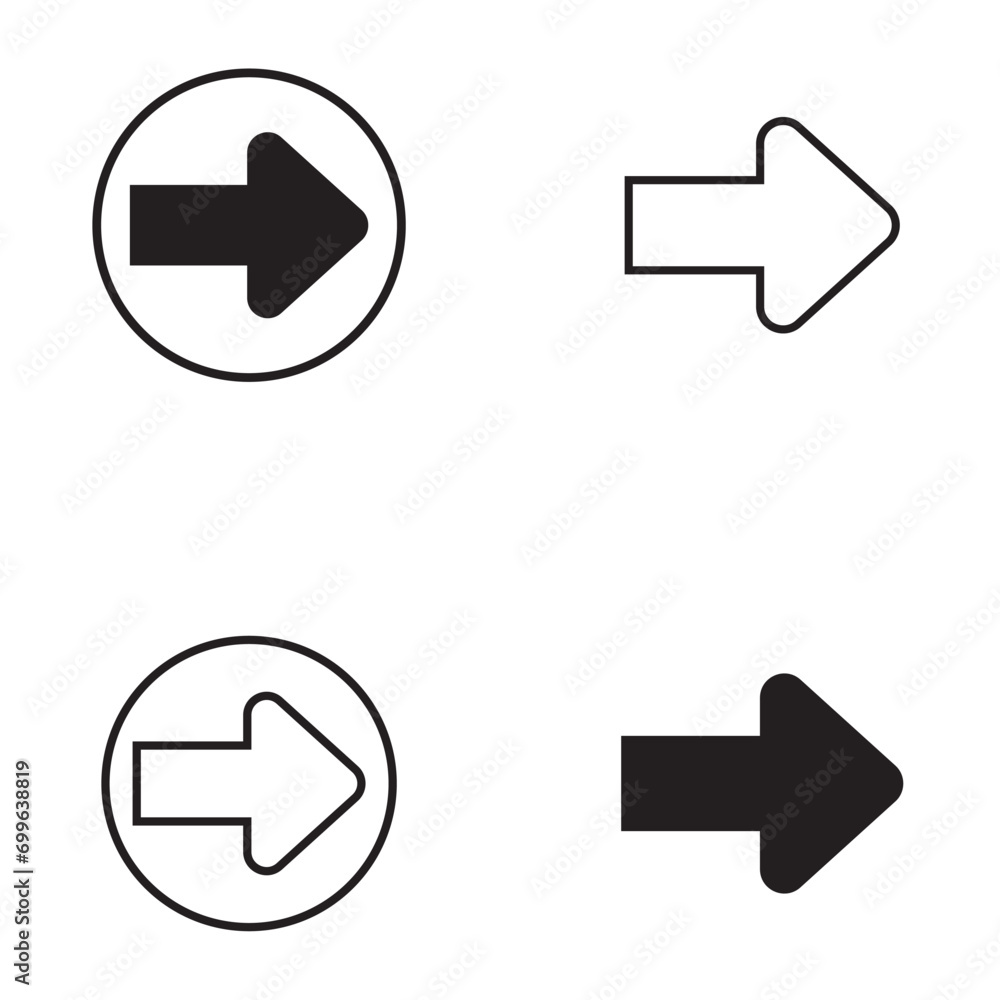 Arrow icon white background. Arrow symbol for web site design, logo, app. Arrow vector illustration. Arrow icon Arrow icon white background. Arrow symbol for web site design, logo, app. Arrow vector illustration. Arrow icon
