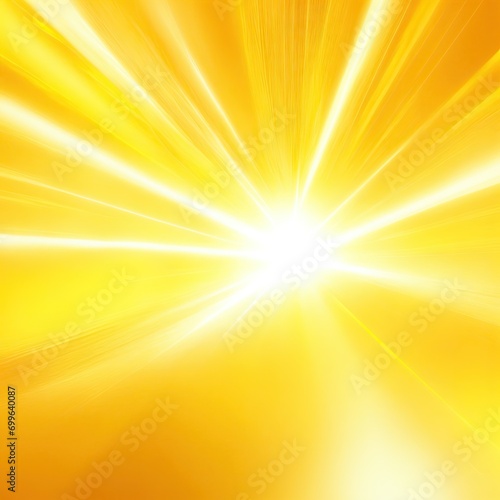 Abstract Yellow background with dynamic light effect