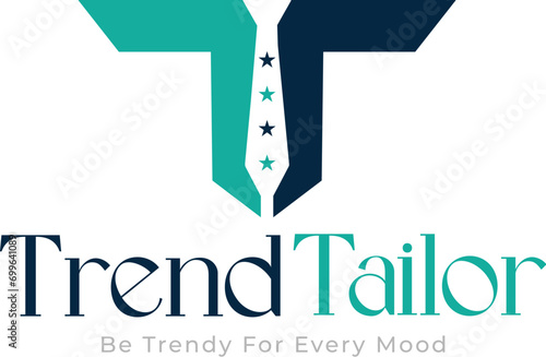 Tailor Logo, shirt clothing logo, vector illustration, best logo design