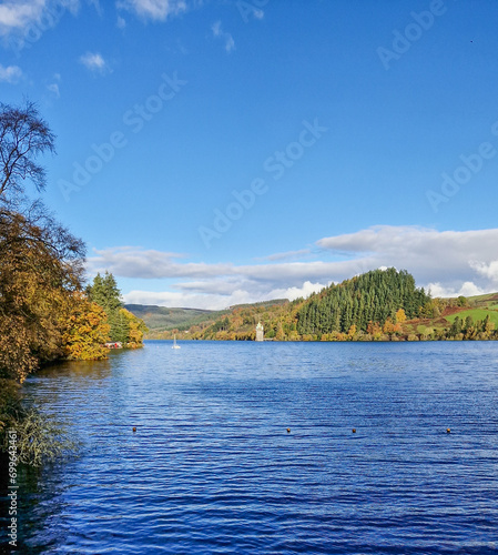 Enchanting Views of Lake Vyrnwy - Welsh Natural Splendor photo