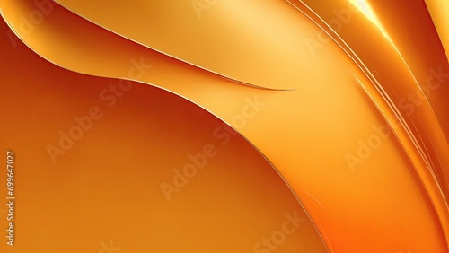 Orange with golden Glam Edge Background