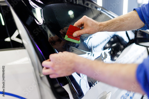 Car tinting, color change, detailing, protective film