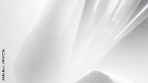 Abstract White background with dynamic light effect