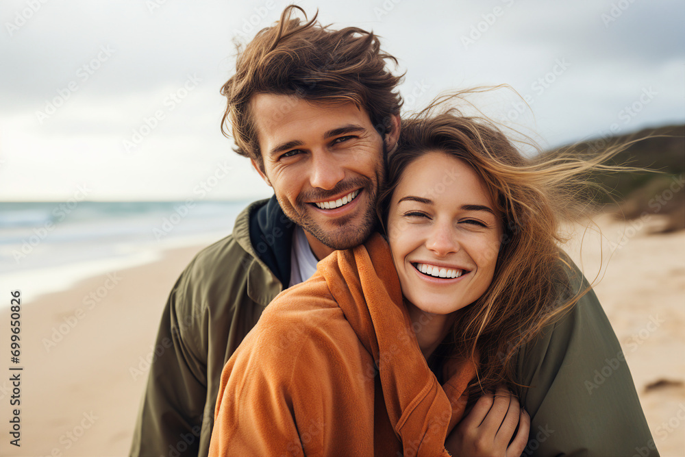 AI generated picture of married people enjoying their romantic honeymoon vacation trip AI generated picture of married people enjoying their romantic honeymoon vacation trip