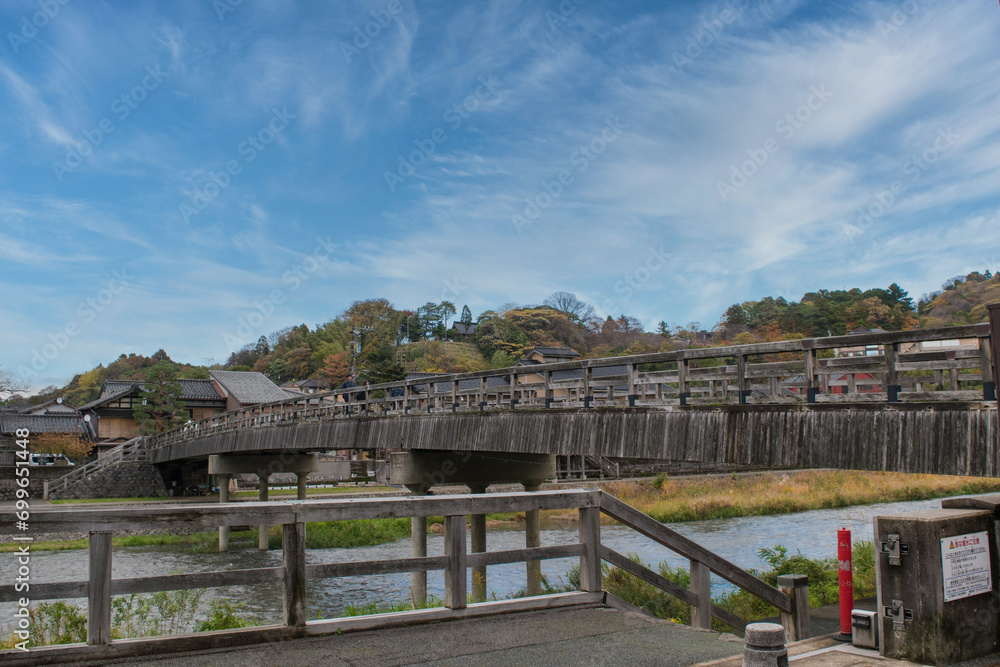 ひがし茶屋街近くの梅ノ橋
