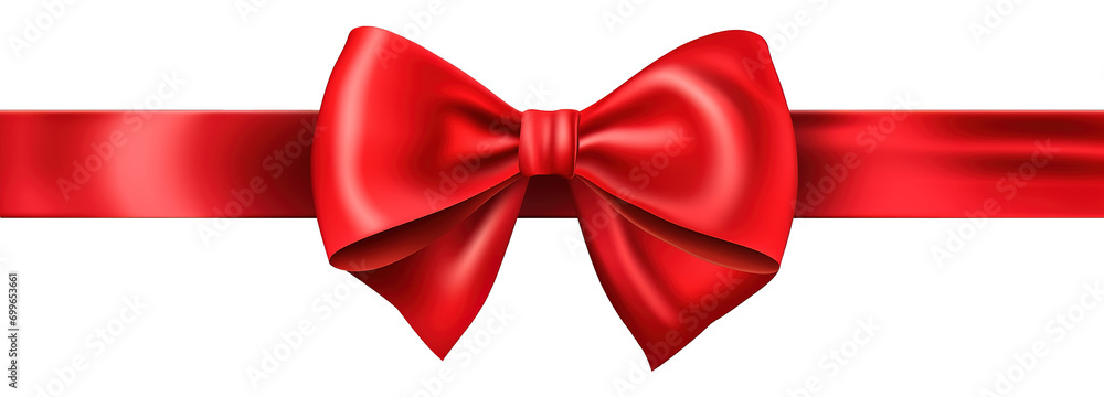 Red Ribbon Bow. Ribbon PNG. Red ribbon with bow isolated on white background. Red Ribbon Bow. Ribbon PNG. Red ribbon with bow isolated on white background.