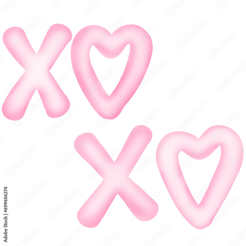 Pink xoxo for love Pink xoxo for love