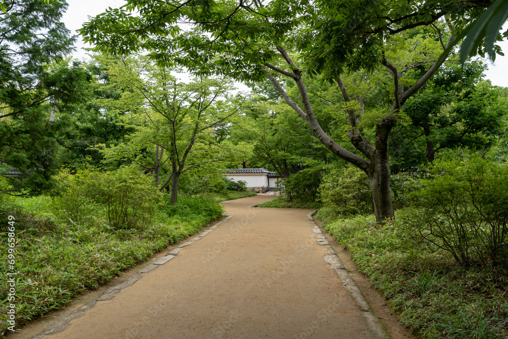 Kokoen Garden in Himeji, Japan