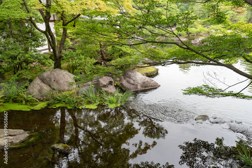 Kokoen Garden in Himeji, Japan