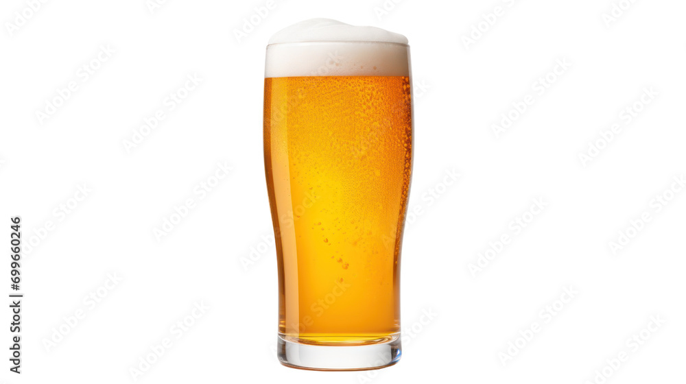 Glass of foamy beer isolated on transparent background,PNG image. Glass of foamy beer isolated on transparent background,PNG image.