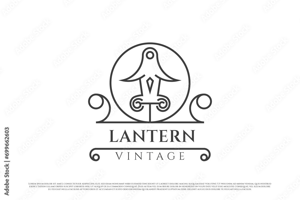 Street light logo design illustration. Line art shape lamp post lantern street light lighting decor city building. Flat icon symbol simple minimal minimalist vintage old crest majesty classy classic. Street light logo design illustration. Line art shape lamp post lantern street light lighting decor city building. Flat icon symbol simple minimal minimalist vintage old crest majesty classy classic.