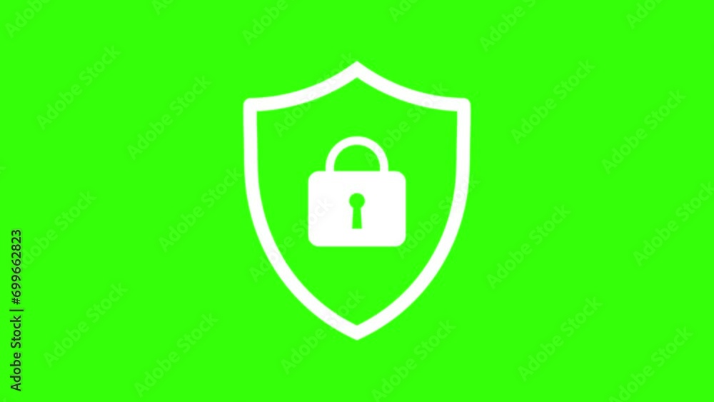 padlock shield animated icon protective shield lock guard barrier icon logo emblem green screen 4k padlock shield animated icon protective shield lock guard barrier icon logo emblem green screen 4k