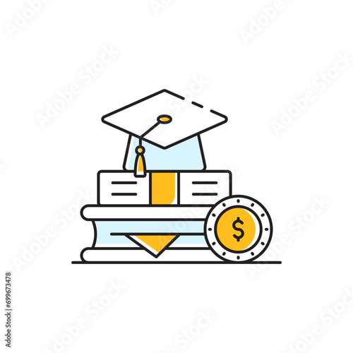 Education loan, financial aid, student financing, tuition support, educational funding, loan assistance, academic loans, student loans, loan icon, college finance, learning investment, tuition icon