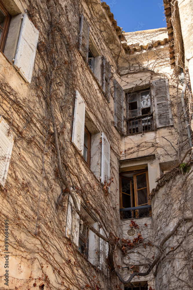 The beautiful old village of Eze on the French Riviera