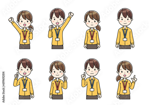 職業別人物イラスト14　Clip art of person by occupation