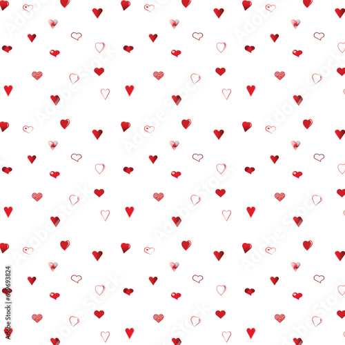 valentine s day special vector pattern  background design with hearts  used for packing sheets  wrapping papers  love and greeting cards wallpaper for social media posts