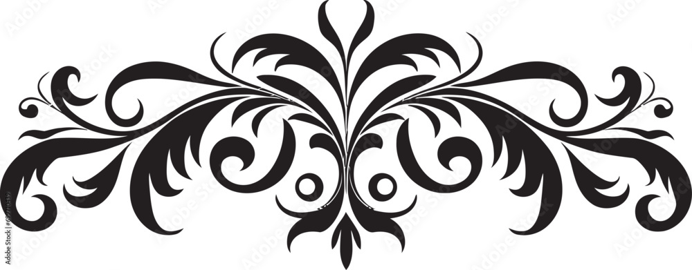 Obsidian Elegance Boundary Emblem Midnight Noir Filigree Icon Obsidian Elegance Boundary Emblem Midnight Noir Filigree Icon