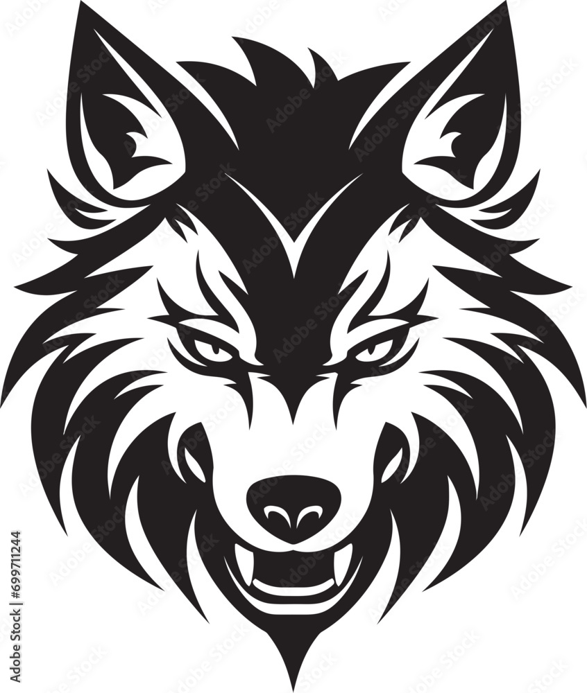 Haunting Wolf Spirit Seal Twilight Hunt Pack Crest