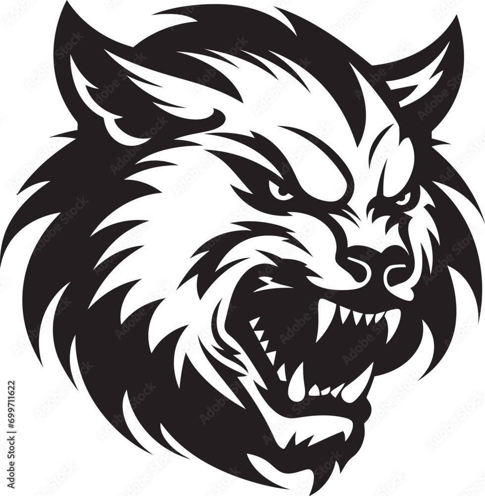 Darkened Shapeshifter Icon Haunting Wolf Spirit Mark Darkened Shapeshifter Icon Haunting Wolf Spirit Mark