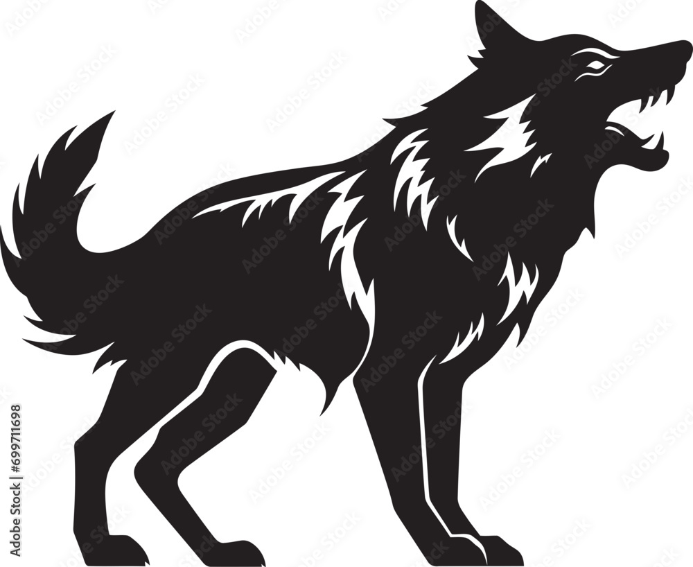 Haunting Wolf Spirit Insignia Twilight Hunt Pack Mark