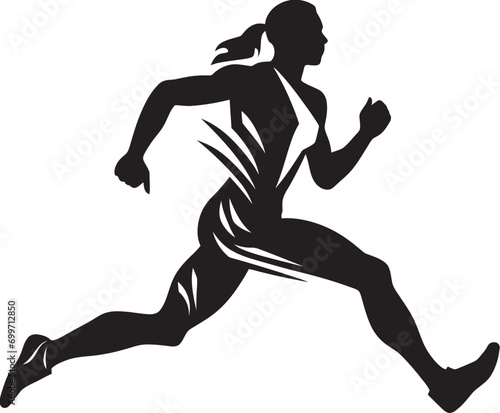 Monochrome Marathoner Insignia Energetic Lady Sprint Mark
