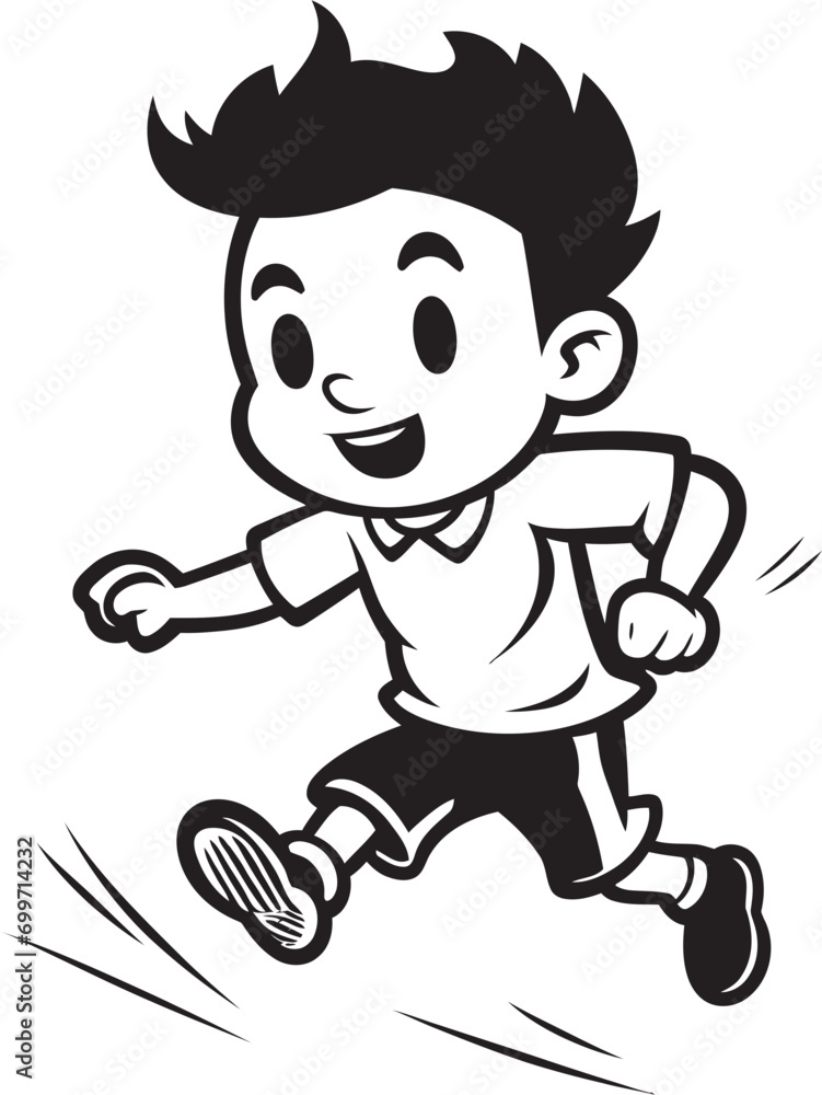 Swift Flow Running Mans Black Logo Quick Stride Black Vector Icon of Male Runner Swift Flow Running Mans Black Logo Quick Stride Black Vector Icon of Male Runner