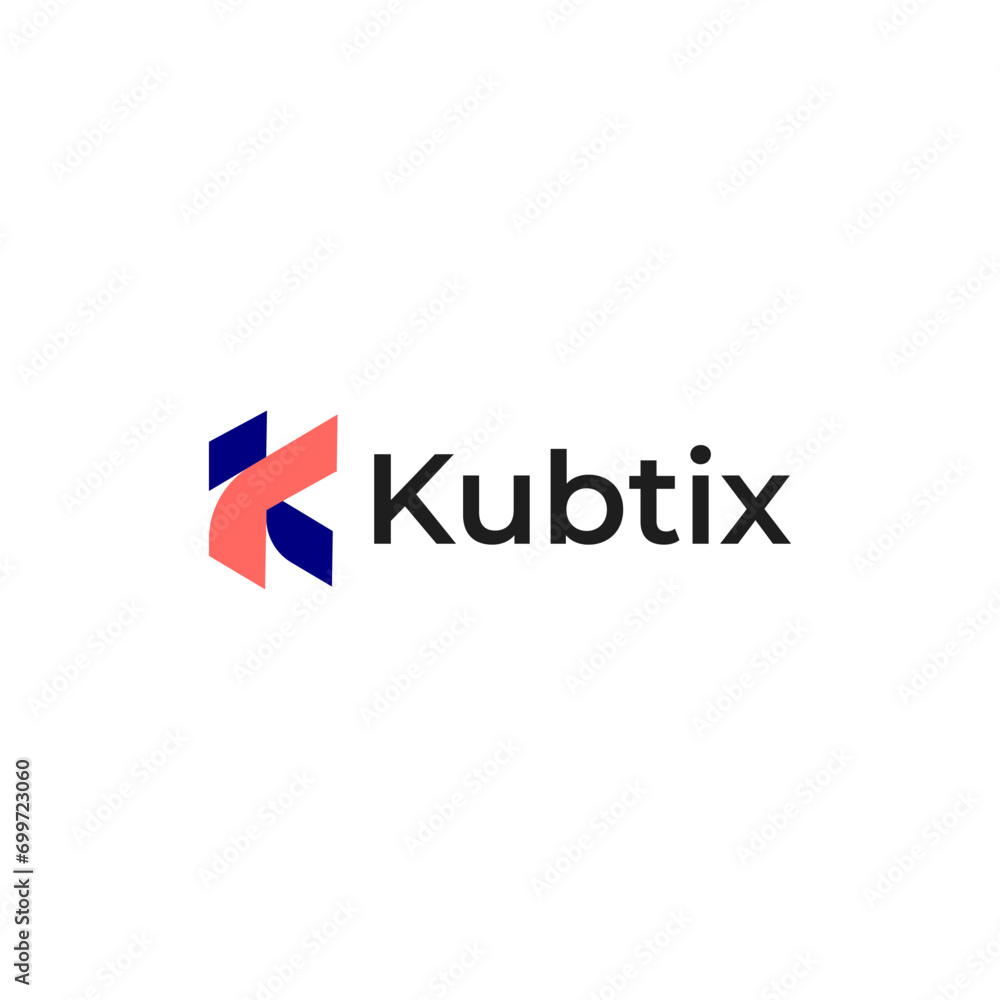 Letter K business logo design sign Letter K business logo design sign
