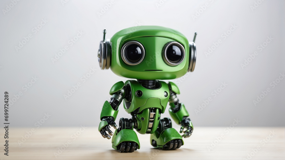 small green robot toy small green robot toy