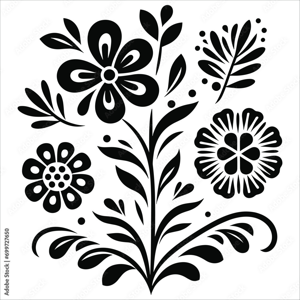 Beautiful floral pattern Beautiful floral pattern