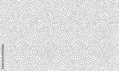 Pebble mosaic texture. Vector seamless stone pattern